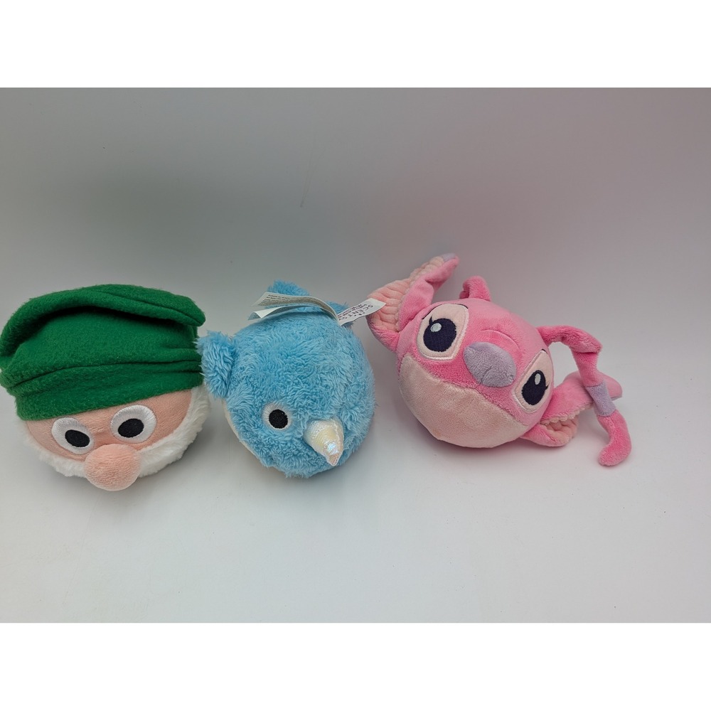 Scentsy Bitty Buddy Plush Lot‎ Pink Angel Blue Narwhal Green Gnome Lot of 3
